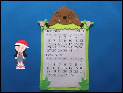 Calendário Fauna brasileira