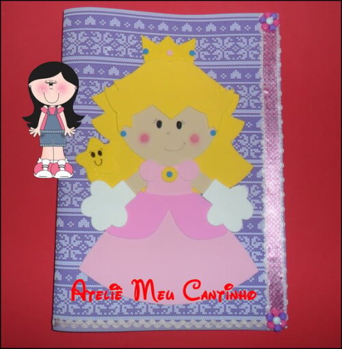 Capas de caderno personagens