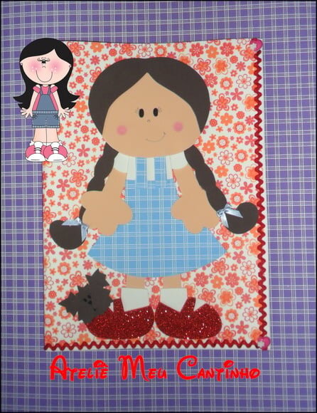 Capas de caderno personagens