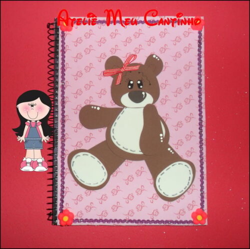 Capas de caderno personagens