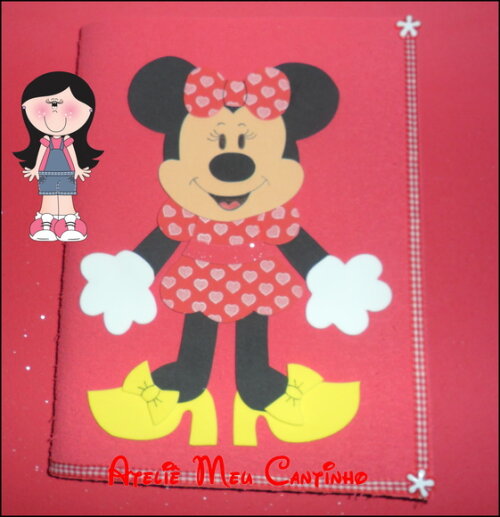 Capas de caderno personagens