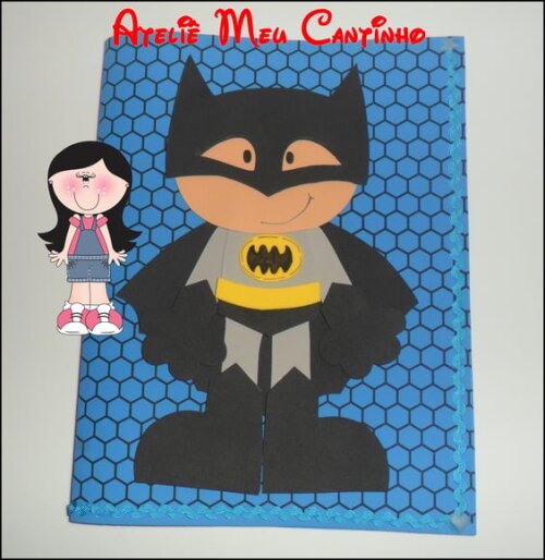 Capas de caderno personagens