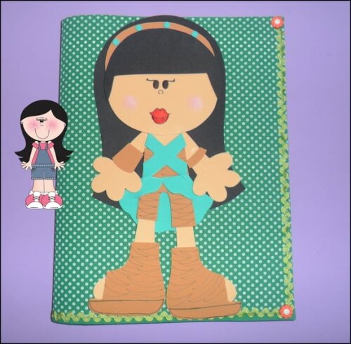 Capas de caderno personagens