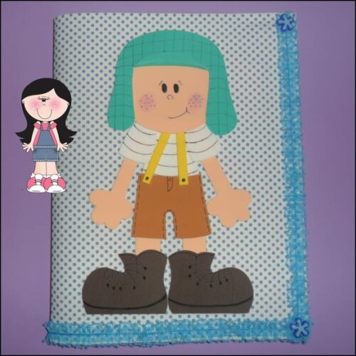Capas de caderno personagens