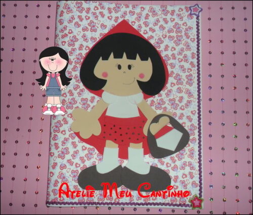 Capas de caderno personagens