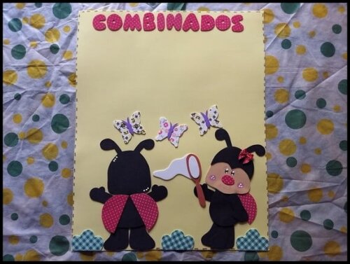 Cartaz combinados joaninhas