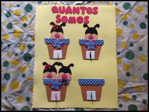 Cartaz quantos somos joaninhas