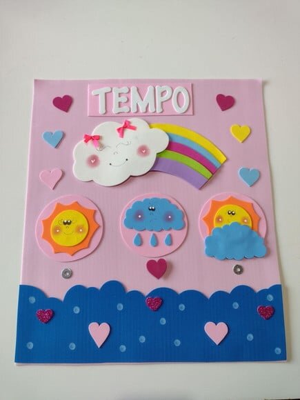 Cartaz tempo chuva de amor