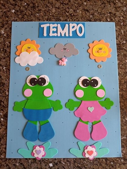 Cartaz Tempo Sapinhos