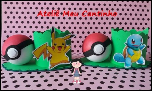 Centro de mesa pokemon go