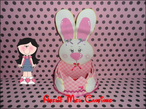 Cestinha coelhinho