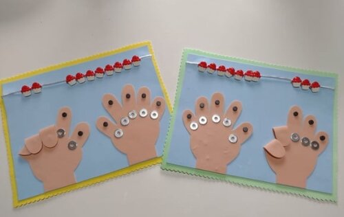 Contando com os dedinhos