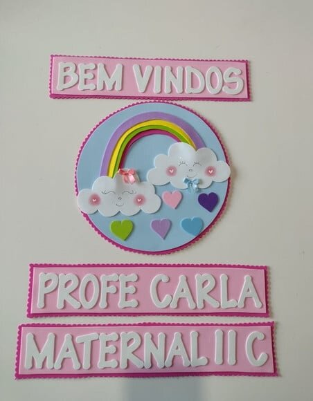 Decoração Sala de Aula Chuva de Amor