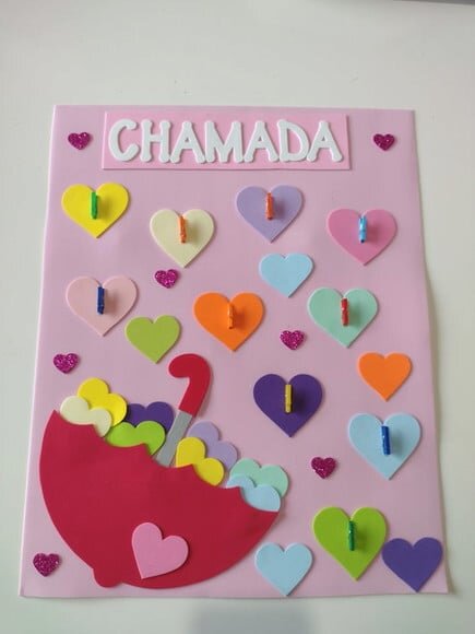 Decoração Sala de Aula Chuva de Amor