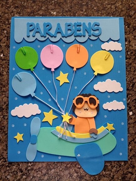 Decoração Sala de Aula Pequenos Aviadores com 8 Cartazes