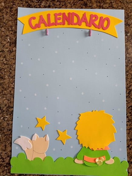 Decoração Sala de Aula Pequeno Príncipe com 4 Cartazes