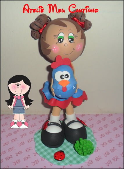Fofucha galinha pintadinha