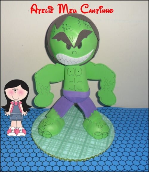 Fofucho 3d Hulk