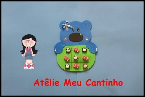 Jogo da velha ursinho