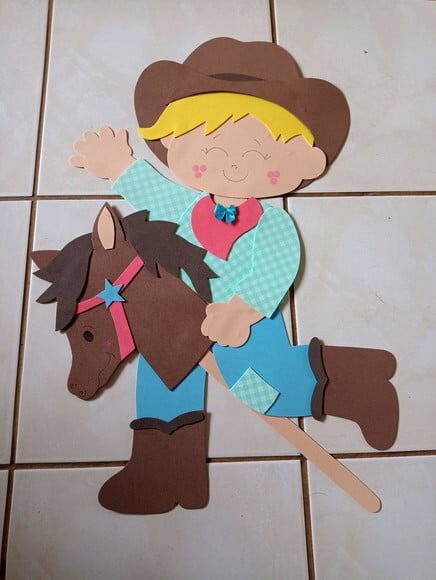 Kit 5 Crianças para Painel com 55 cm Cada