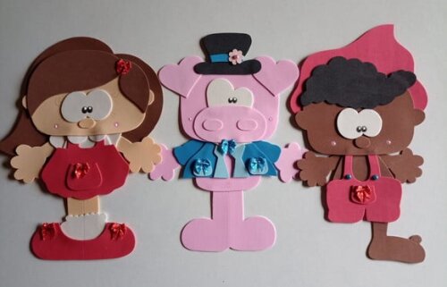 Kit com 13 Personagens de 40 cm Cada Sítio do Pica Pau Amare