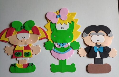 Kit com 13 Personagens de 40 cm Cada Sítio do Pica Pau Amare