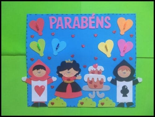 Kit Decoração Sala de Aula Alice no País da Maravilhas