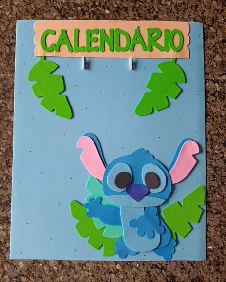 Kit Decoração Sala de Aula Stitch e Angel com 4 Cartazes