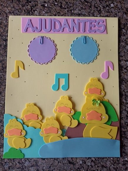 Kit Decoração Sala de Aula Musical com 7 Cartazes