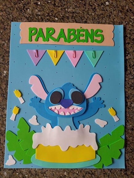 Kit Decoração Sala de Aula Stitch e Angel com 4 Cartazes