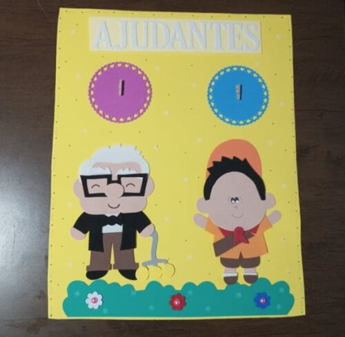 Kit Decoração Sala de Aula Up Altas Aventuras