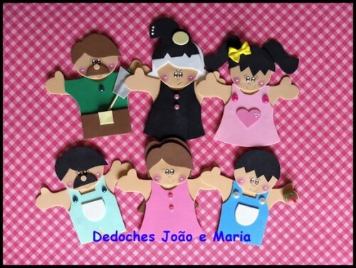 Kit dedoches João e Maria