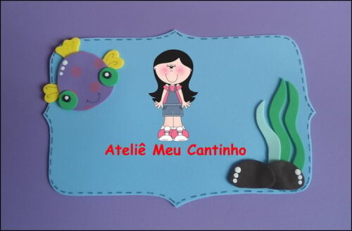 Kit sala de aula 2 fundo do mar