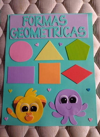 Kit Sala de Aula Bolofofos com 9 Cartazes