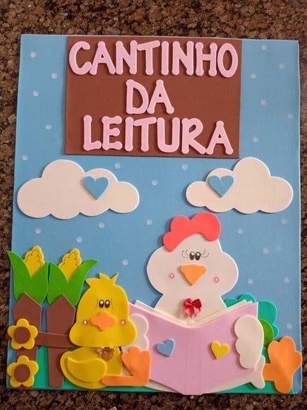 Kit Sala de Aula Fazendinha com 8 Cartazes