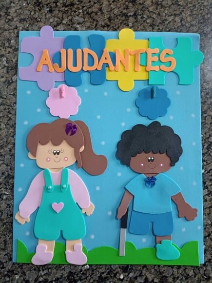 Kit Sala de Aula Inclusão com 7 Cartazes