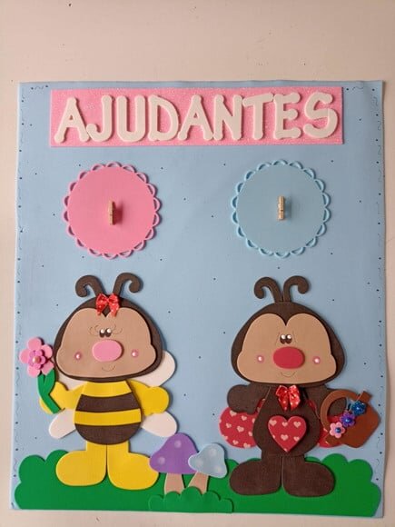Kit Sala de Aula Joaninhas e Abelhinhas