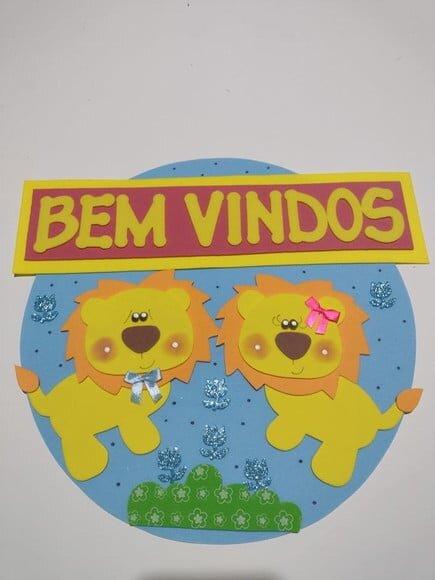 Kit sala de aula leões ( leõezinhos)