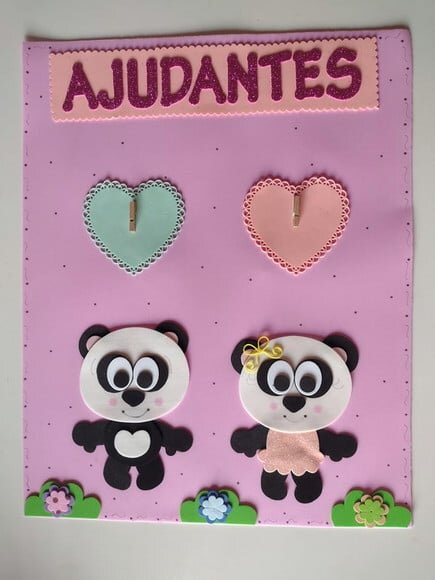 Kit Sala de Aula Pandas ( Pandinhas)