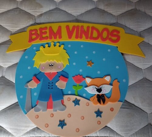 Kit Sala de Aula Pequeno Príncipe com 4 Cartazes