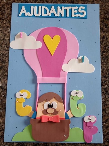 Kit Sala de Aula Senhor Alfabeto com 9 Cartazes