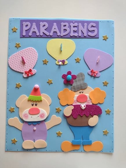 Kit Sala de Aula Tema Circo/palhaços