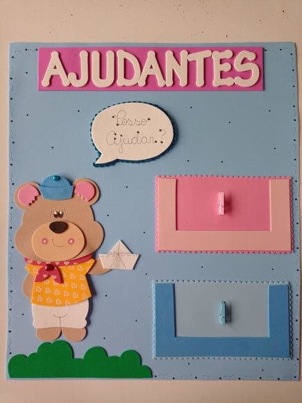 Kit Sala de Aula Ursinhos