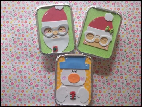 Marmitas porta doces de natal