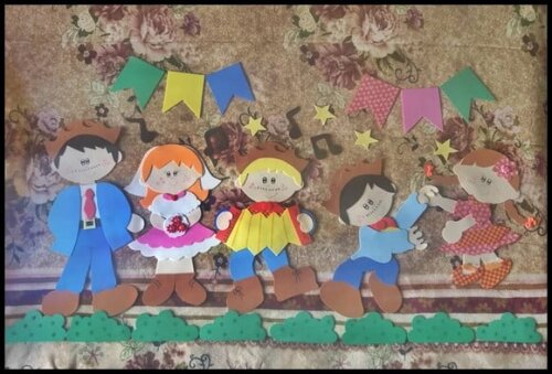 Painel Junino