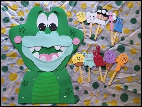 Painel Jacaré com Dor de Dente
