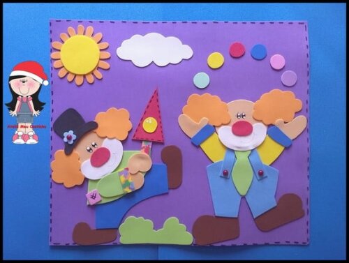 Painel palhacinhos