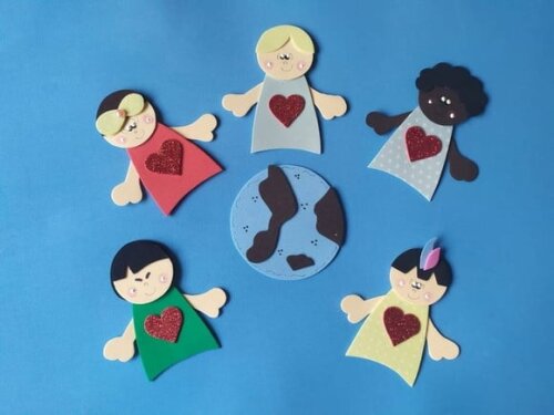 Palitoche meninos de todas as cores