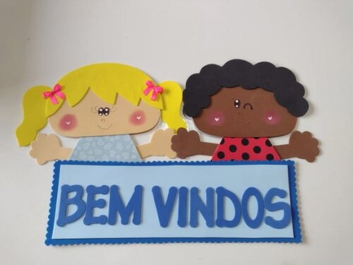 placa de porta crianças