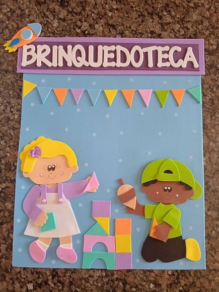 Placa de Porta Brinquedoteca